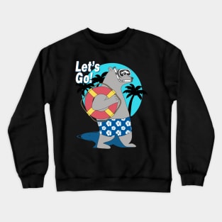 Bear Beach Crewneck Sweatshirt